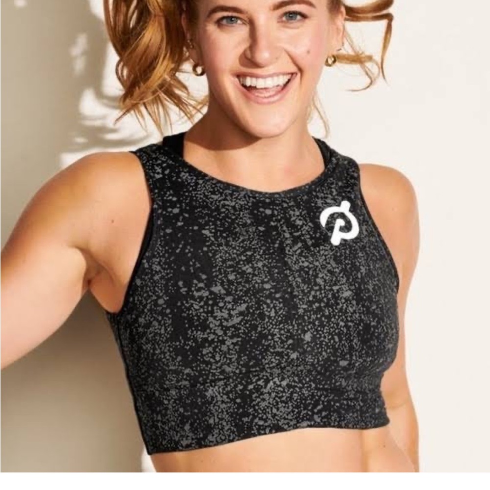 Peloton x Lululemon crop tank / bra top
